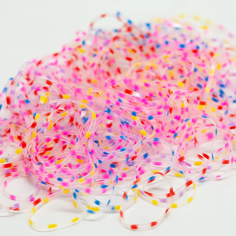 Garrafinha com Elásticos De Cabelo Feminino