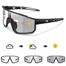 Óculos de ciclismo fotocrômicos de marca de novo estilo, masculino e feminino, MTB, corrida, pesca, ciclismo, óculos confortáveis com proteção UV400