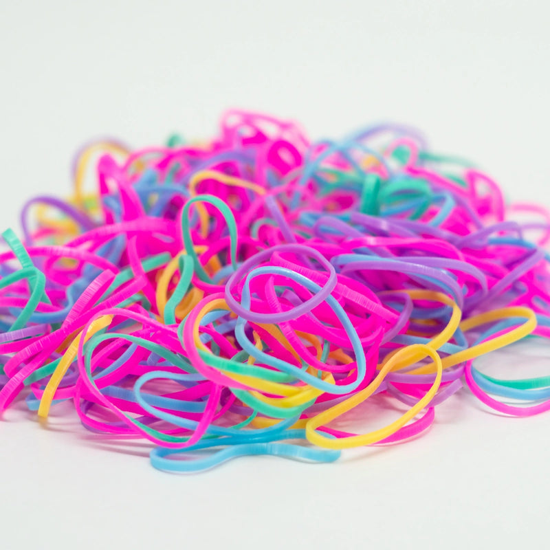 Garrafinha com Elásticos De Cabelo Feminino